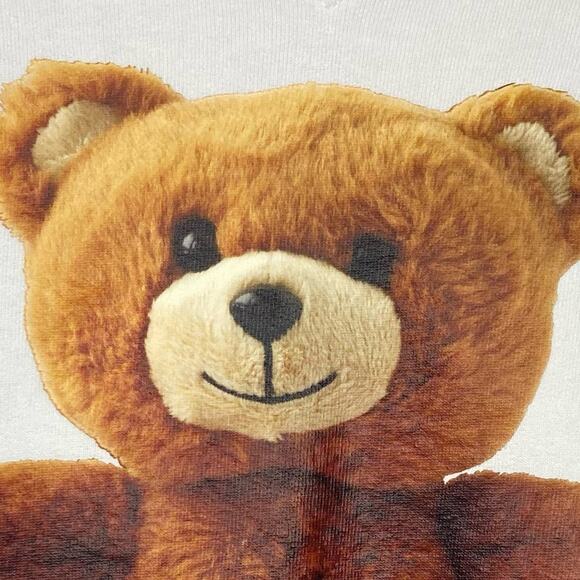 Moschino White Sweatshirt with Teddy Bear Print - Picture 4 of 12